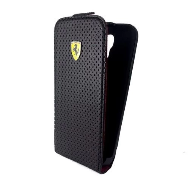 Чехол Ferrari для Samsung Galaxy S4 GT-i9505/i9500 Hardcase Black (FECHFPFLS4)