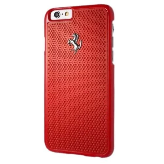 Чехол Ferrari для iPhone 6 | 6S Perforated Alluminium Red (FEPHCP6RE)