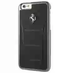 Чохол Ferrari для iPhone 6 | 6S Stiching Hard Case Black (FESEHCP6BKR)