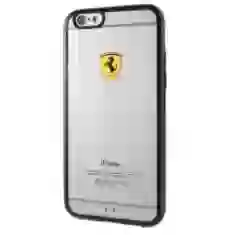 Чехол Ferrari для iPhone 6 Plus | 6S Plus Racing Shield Transparent/Black (FEHCP6LBK)