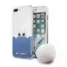 Чехол Karl Lagerfeld K-Peek a Boo для iPhone 7 | 8 Plus Transparent Blue (KLHCP7LTRGPABBL)