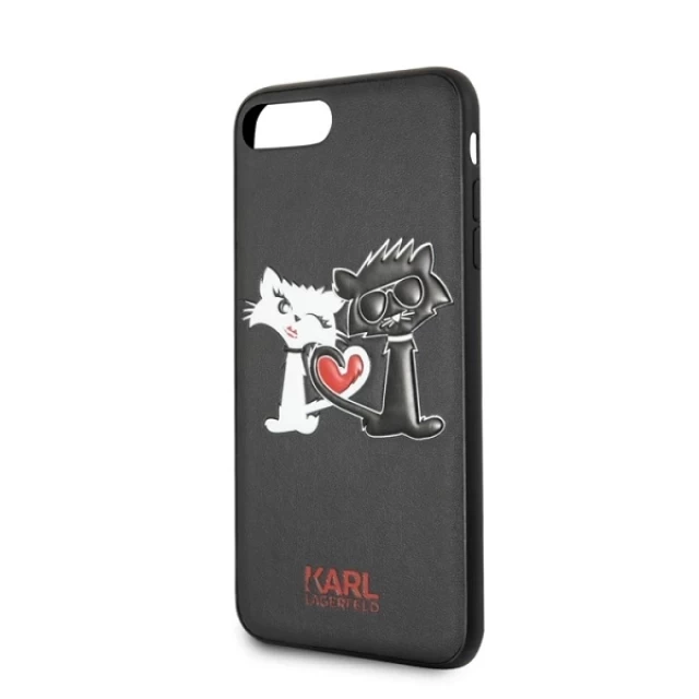 Чохол Karl Lagerfeld Choupette In Love для iPhone SE 2022/SE 2020 | 8 | 7 Black (KLHCP7CL1BK)