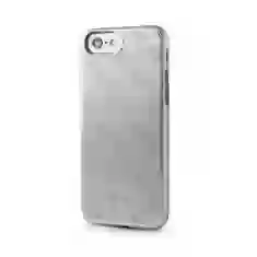 Чехол Guess 4G Aluminium Plate для iPhone 8 | 7 | 6 Silver (GUHCP7MESI)