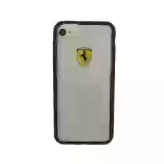 Чехол Ferrari для iPhone 7/8 | SE2020 | SE2022 Hard Case Transparent/Black (FEHCRFP7BK)