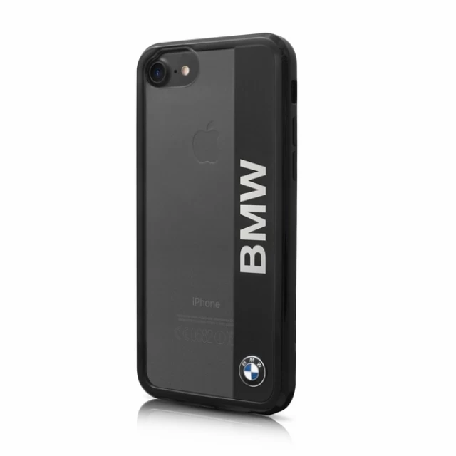 Чохол BMW для iPhone 7/8 Aluminium HardCase Black (BMHCP7TRALBK)