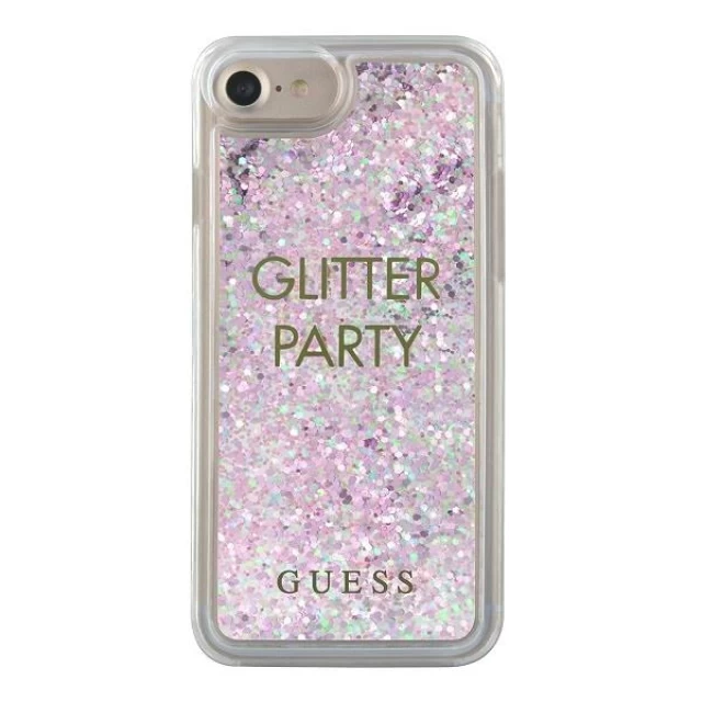 Чохол Guess Liquid Glitter Party для iPhone SE 2020/8/7 Violet (GUHCP7GLUQPU)