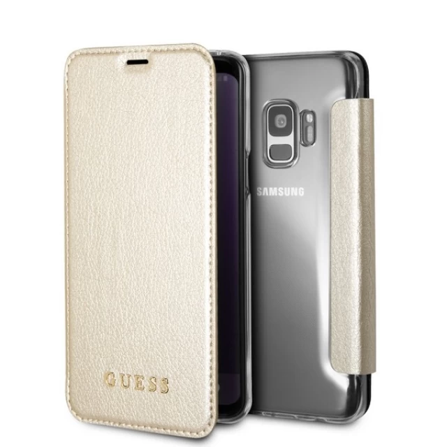 Чехол Guess Iridescent для Samsung Galaxy S8 Plus G955 Gold (GUFLBKS8LIGLTGO)