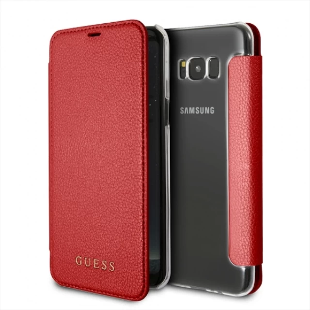 Чехол Guess Iridescent для Samsung Galaxy S8 Plus G955 Red (GUFLBKS8LIGLTRE)