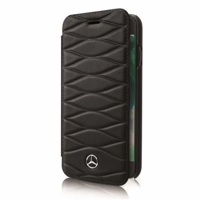 Чехол-книжка Mercedes для Samsung Galaxy S8 Plus G955 Booklet Case Pattern Line Leather Black (MEFLBKS8LWHCLBK)