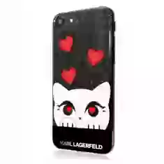 Чохол Karl Lagerfeld Valentine для iPhone SE 2022/SE 2020 | 8 | 7 Black (KLHCP7VDCBK)