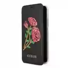 Чохол Guess Flower Desire для iPhone X Black (GUFLBKPXEROBK)