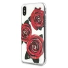 Чохол Guess Flower Desire Red Rose для iPhone X Transparent (GUHCPXROSTR)