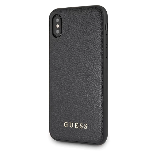 Чехол Guess Iridescent для iPhone X | XS Black (GUHCPXIGLBK)