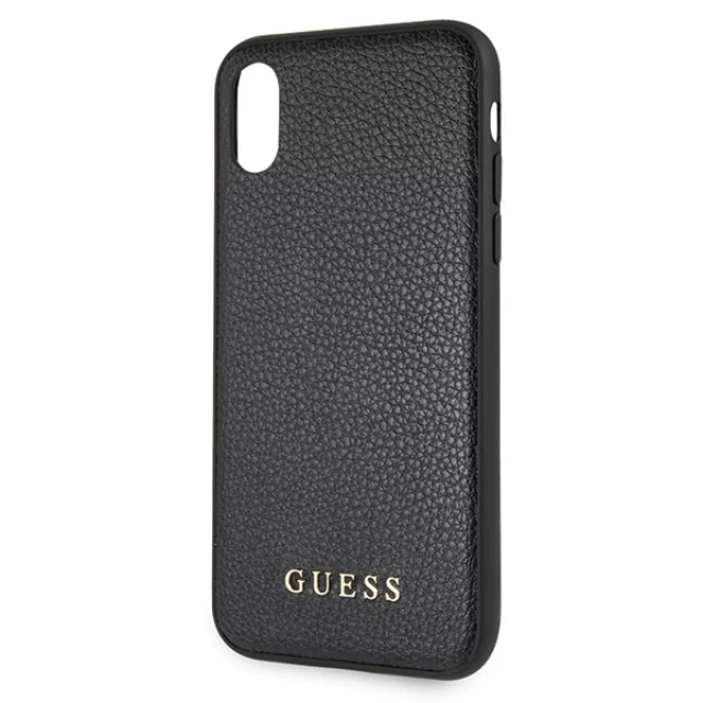 Чохол Guess Iridescent для iPhone X | XS Black (GUHCPXIGLBK)