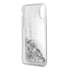 Чохол Guess Glitter Liquid для iPhone X | XS Silver (GUHCPXGLUFLSI)
