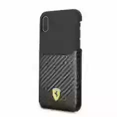 Чехол Ferrari для iPhone X Hard Case Black (FESPAHCPXBK)