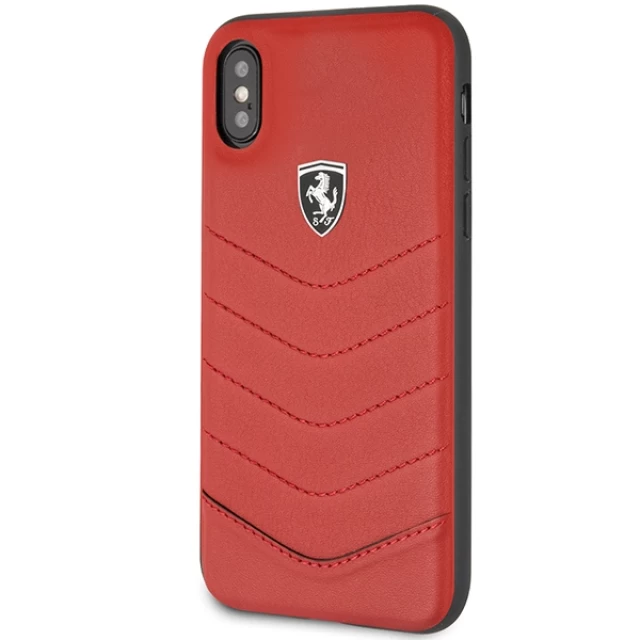 Чохол Ferrari для iPhone X | XS Off Track Quilted Red (FEHQUHCPXRE)