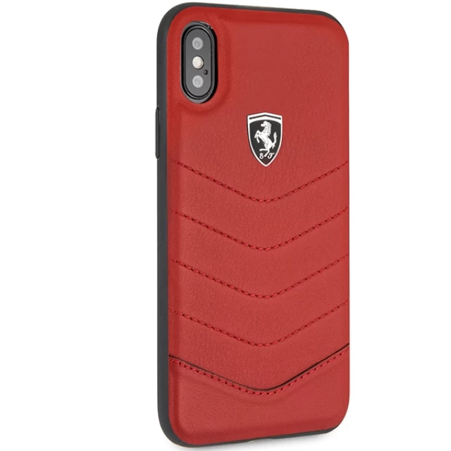 Чохол Ferrari для iPhone X | XS Off Track Quilted Red (FEHQUHCPXRE)