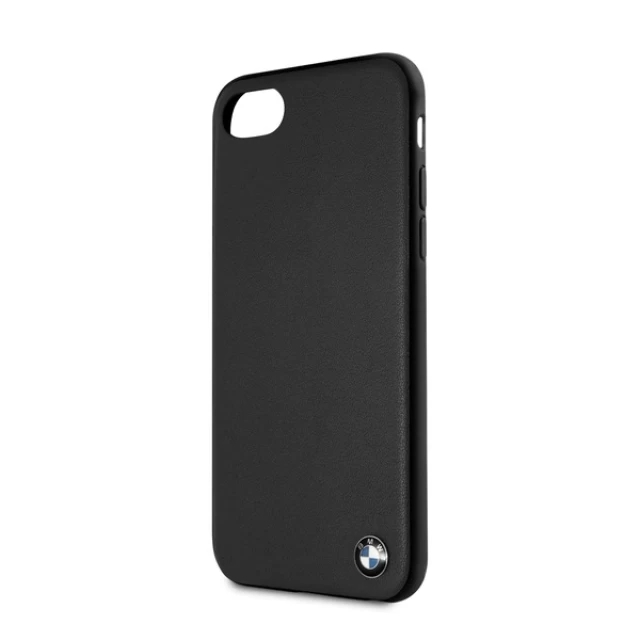 Чехол BMW для iPhone 7 Plus/8 Plus Silicone Metal Logo Black (BMHCP7LGLSCBK)