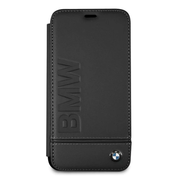Чехол BMW для iPhone X/XS Signature Black (BMFLBKPXLLSB)