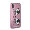 Чохол Karl Lagerfeld K-Paris для iPhone X | XS Pink (KLHCPXGLCHPI)