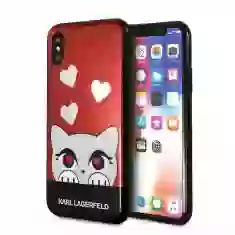 Чехол Karl Lagerfeld Valentine для iPhone X | XS Red (KLHCPXVDCRE)