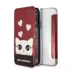 Чохол Karl Lagerfeld Valentine для iPhone X | XS Red (KLFLBKPXVDCRE)