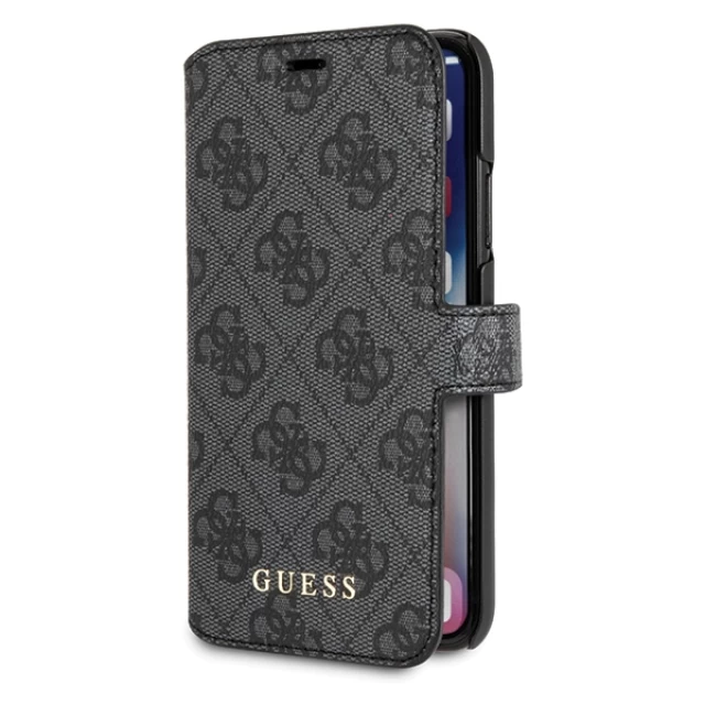 Чохол Guess 4G Uptown для iPhone X Grey (GUFLBKPX4GG)