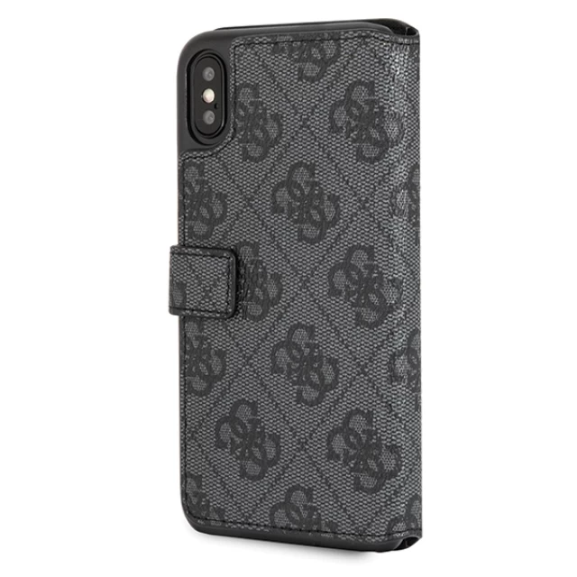 Чехол Guess 4G Uptown для iPhone X Grey (GUFLBKPX4GG)