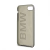 Чехол BMW для iPhone 7 | 8 | SE 2022 | 2020 Silicone Metal Logo Taupe (BMHCI8SILTA)