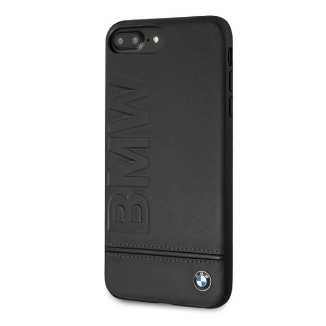 Чохол BMW для iPhone 7 Plus/8 Plus Signature Logo Imprint Black (BMHCI8LLLSB)