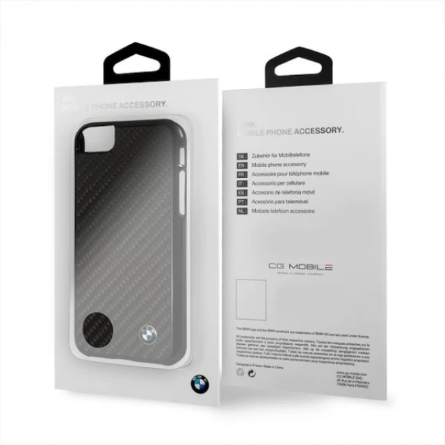 Чехол BMW для iPhone 7 | 8 | SE 2022 | 2020 Carbon Black (BMHCI8MBC)