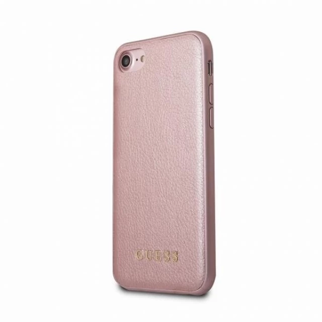 Чехол Guess Iridescent для iPhone SE 2020/8/7 Pink Gold (GUHCI8IGLRG)