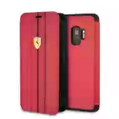 Чехол-книжка Ferrari для Samsung Galaxy S9 G960 Red Urban (FESURFLBKTS9REB)