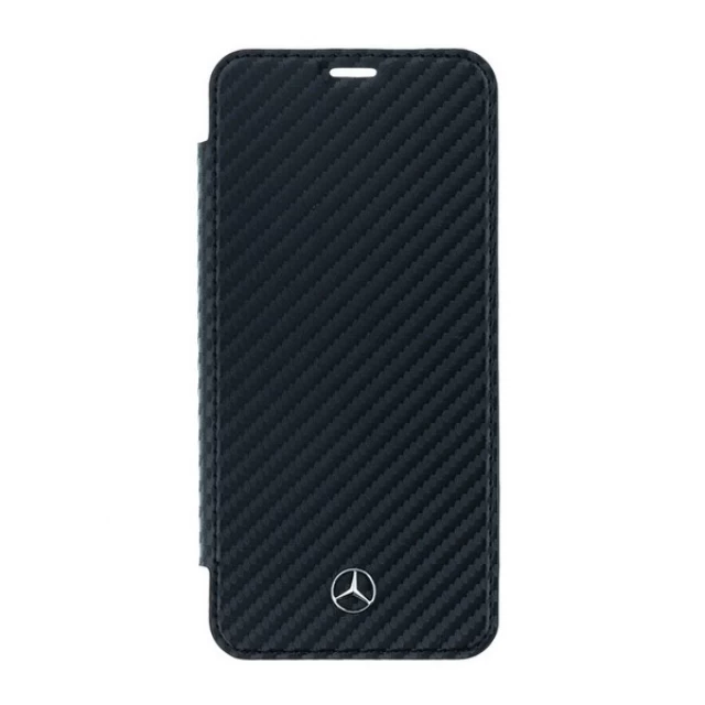 Чехол Mercedes Book Cover для Samsung Galaxy S9 Plus (G965) Black (MEFLBKS9LCFBK)