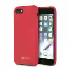 Чехол Guess Silicone для iPhone 7 | 8 | SE 2022/2020 Red (GUHCI8LSGLRE)