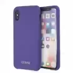 Чохол Guess Silicone для iPhone X | XS Purple (GUHCPXLSGLUV)