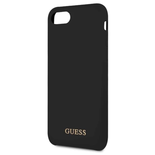 Чохол Guess Silicone для iPhone 8 | 7 Black (GUHCI8LSGLBK)