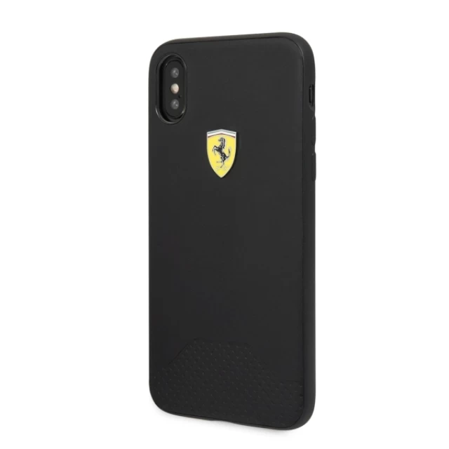 Чохол Ferrari для iPhone X On Track Silicone Black (FESGRHCPXBK)