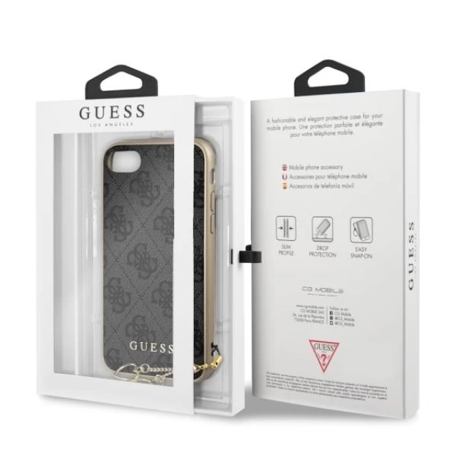 Чохол Guess Charms Collection для iPhone SE 2020/8/7 Grey (GUHCI8GF4GGR)