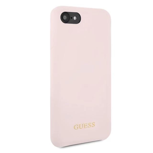 Чохол Guess Silicone для iPhone SE 2022/2020 | 8 | 7 Light Pink (GUHCI8LSGLLP)