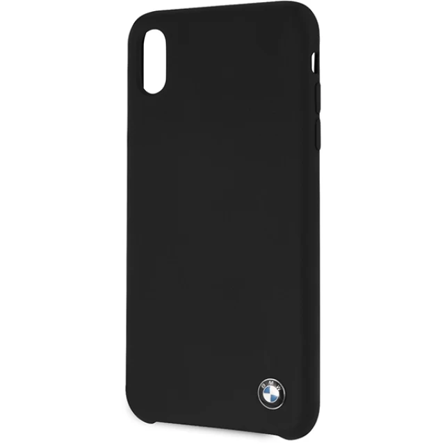 Чехол BMW для iPhone XS Max Silicone Black (BMHCI65SILBK)
