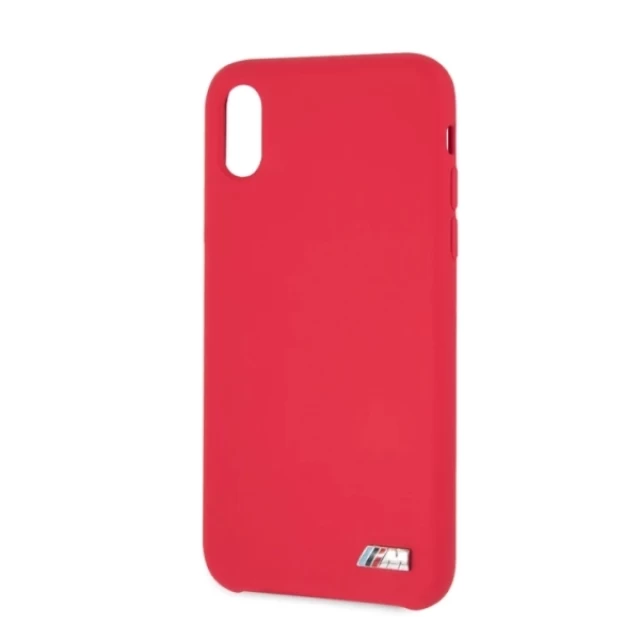 Чехол BMW для iPhone X/XS Silicone M Collection Red (BMHCPXMSILRE)
