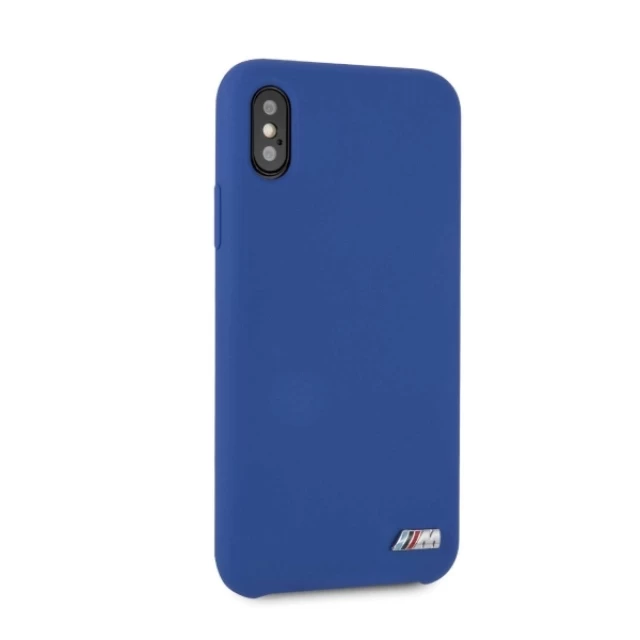 Чохол BMW для iPhone X/XS Silicone M Collection Navy (BMHCPXMSILNA)