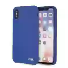 Чехол BMW для iPhone X/XS Silicone M Collection Navy (BMHCPXMSILNA)