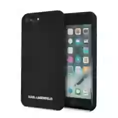 Чехол Karl Lagerfeld Silicone для iPhone 7 Plus | 8 Plus Black (KLHCI8LSLBKS)
