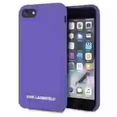 Чехол Karl Lagerfeld Silicone для iPhone SE 2020/8/7 Violet (KLHCI8SLVOG)