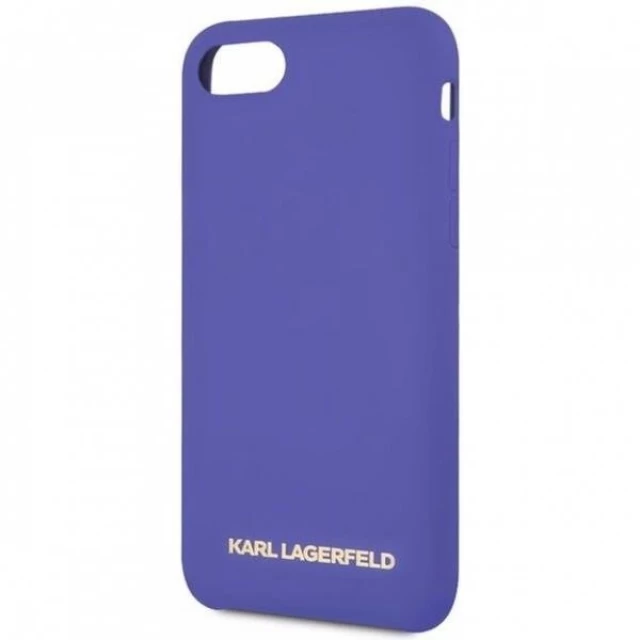 Чохол Karl Lagerfeld Silicone для iPhone SE 2020/8/7 Violet (KLHCI8SLVOG)