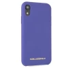 Чохол Karl Lagerfeld Silicone для iPhone XR Violet (KLHCI61SLVOG)