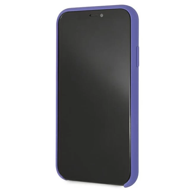 Чохол Karl Lagerfeld Silicone для iPhone XR Violet (KLHCI61SLVOG)